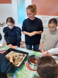 Atelier culinaire pour les élèves de l'école Saint Vincent de Paul de Douai 1